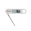 Taylor Folding Stem Display Food Instant Read Digital Thermometer, 0.7