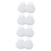 TOVINANNA 4pairs Forefoot Cushions Double Holes Comfortable Half Pads for