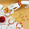 LLchunyun Fall Beads for Bracelets Making Kit, Thanksgiving Clay Beads