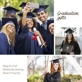 Inspirational Bracelets For Women Graduation Gifts Cuff Bracelet What If I Fall Oh But My Darling What If You Fly spiritual Gift for women