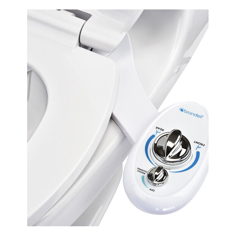 Brondell SouthSpa LH-12 Bidet Attachment Dual Nozzle, Left Hand Non