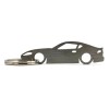 Boostnatics Silhouette Keychain Keyring compatible with Supra Key Fob (MK5