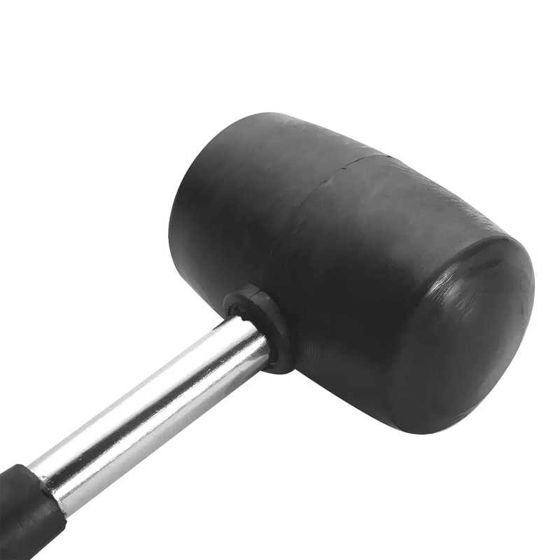 Utoolmart 20 Ounce Rubber Mallet Hammer 65mm Diameter with Anti-Slip