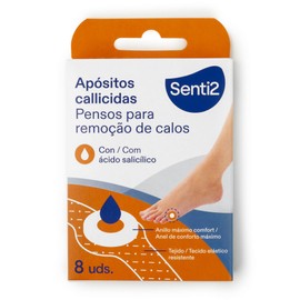 Senti2 Callizide Dressings with Salicylic Acid - Pack of 8
