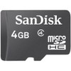 SanDisk SDSDQ-004G-A11M MicroSDHC 4GB Card (Black)
