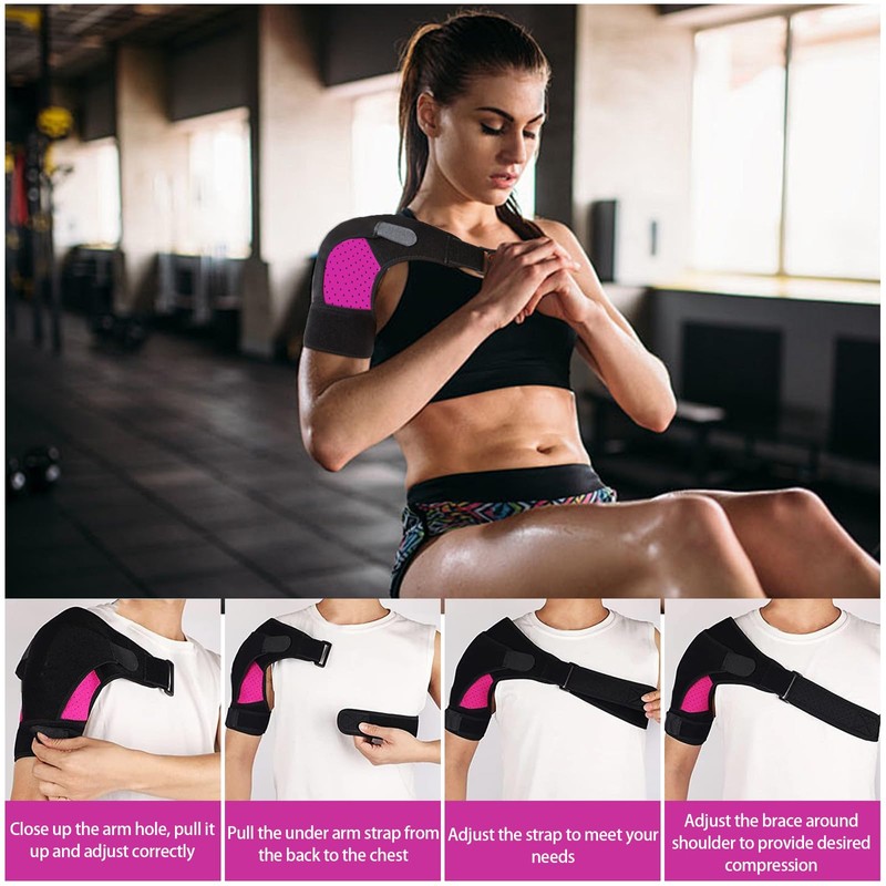 vesaneae Shoulder Brace Support for Men Women, Left and Right
