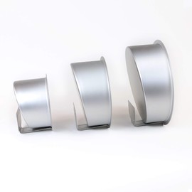 PME TTV104 Topsy Turvy Anodised Aluminium Round Pan, 254 mm, Silver