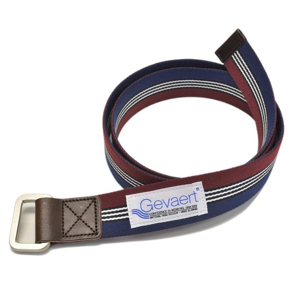 Gevard GVT-1069 Double Ring Belt, Border Line, European Design, Unisex,