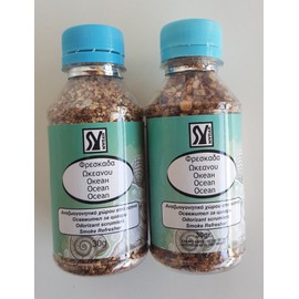 Freshener Air Smoke for Ashtray Scented "Ocean" Refresher - Removes Smoke from House or Office - 2 x 30gr