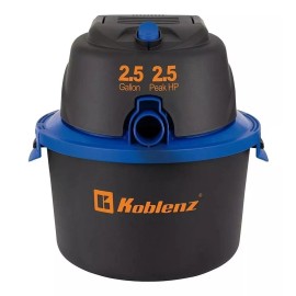 Koblenz Wd-2.5 Ma aspiradora 2.5 gal negra y azul 120v