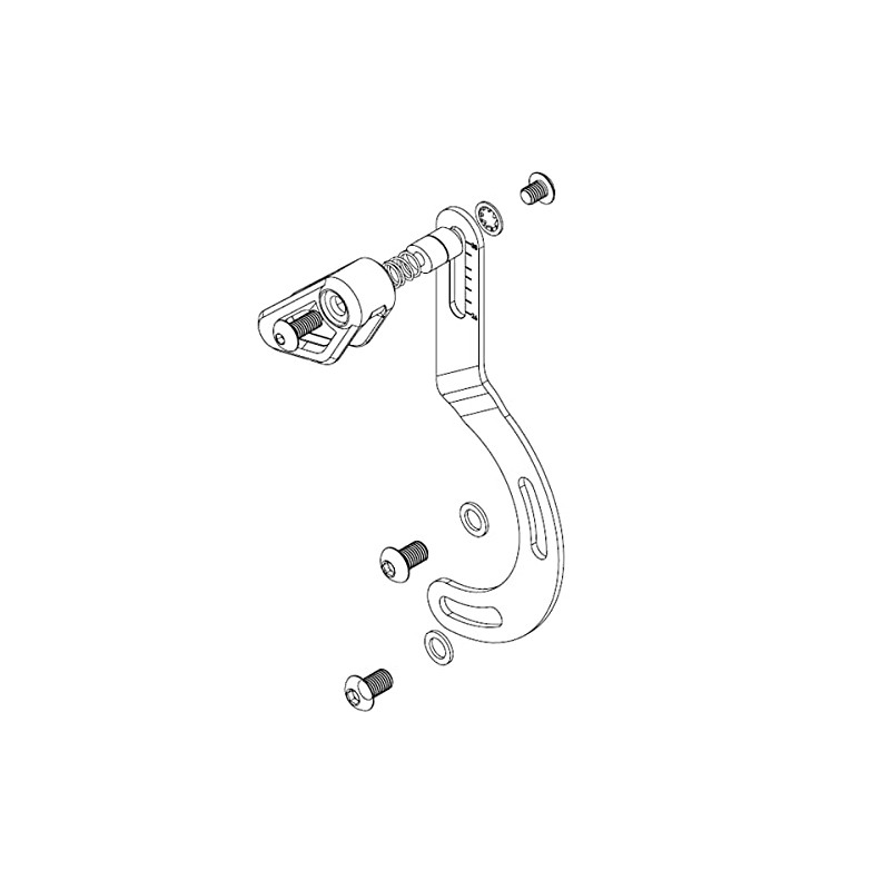 Reverse E-Chain Guide for Shimano Steps 7000-8000 2 Screws Attachment