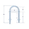 8MM x 80MM Stainless Steel U Bolt