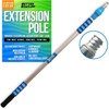 Extension Pole, Telescoping Rod, 3.5-6 ft Extendable Deck Brush Handle,