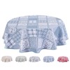 Home Direct Round Oilcloth PVC Wipe Clean Tablecloth Table Cover