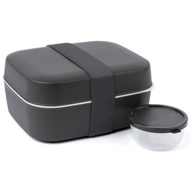 Amuse 3 in 1 Adult Lunch Box Bento Box, Lunch Box with Compartments, Perfect as Meal Prep Boxes, Adult Lunch Box and Lunch Box with Dividers, Bento Lunch Box Including Snack Boxes