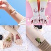 Oottati 16 Sheets Waterproof Temporary Tattoo Stickers, Cute Animal Rabbit