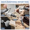 Mini Rotary Tool Kit with Copper Core Motor, 3-24V Regulated