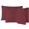 Micropuff Standard Size Pillow Cases Open Enclosure - 2 Pack