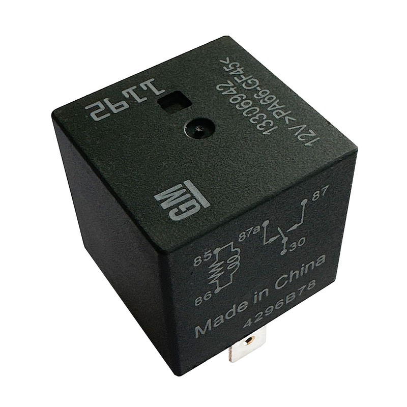 13306942 40A 12VDC 4-pin GM Relay 5-Terminal Relay 1192"