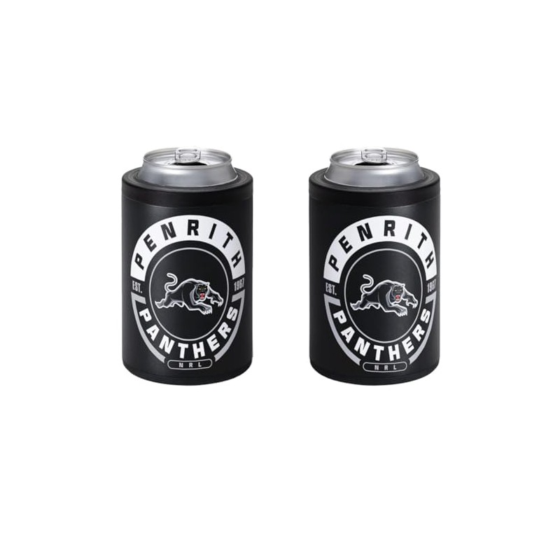 Penrith Panthers NRL Rugby League Insulated Can Cooler with Lid