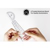 Scrubsmart Economy, Lightweight Plastic 6-3/4" Pocket Goniometer 180 Degrees EGM-425