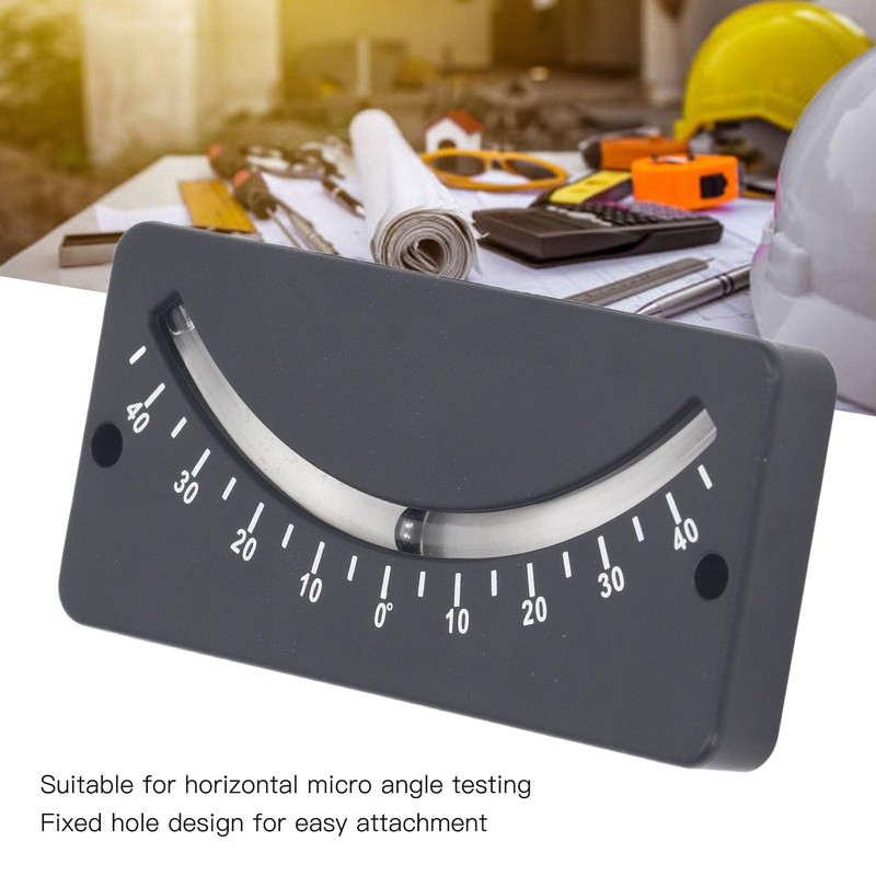 Inclinometer Analogue Bicycle Inclinometer Clinometer, 40° to 40° Handlebar Recline
