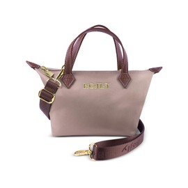 BOJLY Tote Bag for Women, Waterproof Multifunctional Mini Handbag, Lightweight Simple Crossbody Bag Shoulder Bag Small Purse Peach Puff