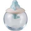 Sunart SAN3181-2 Cute Miscellaneous Goods Dome-Shaped Single Vase Dolphin