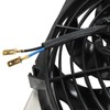 Wangtney Full Aluminum Shroud+2X12'' Slim Fan+Thermostat Relay Kit Compatible with