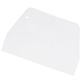 Garneck Dough Scraper Large Made of Plastic, Pack of 2, Ideal for Baking Cakes and Pizzas, Perfect Dough Card for Precise Work in the Kitchen