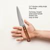 MATTSTONE HILL Utility Knife 5.5 Inch - Small Kitchen Compact