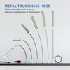 LED Magnetic Work Light, 15W high Brightness,Flexible Gooseneck lamp with