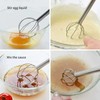 Double Head Nonrust Steel Miso Scoops Precise Stirring Tool For