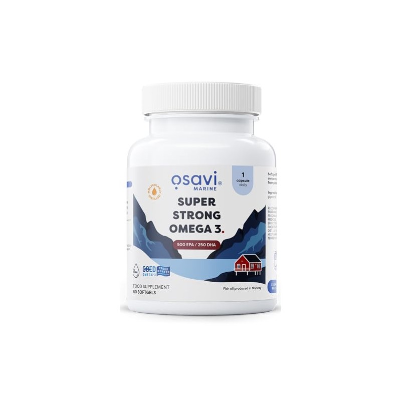 Osavi Super Strong Omega 3, 500 EPA / 250 DHA