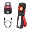 Rechargeable Work Light with Magnets and Foldable Hooks Flexible 2000mah