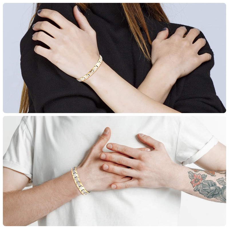 HAQI Powerful Magnetic Bracelet for Men and Women,3500 Gauss Strong