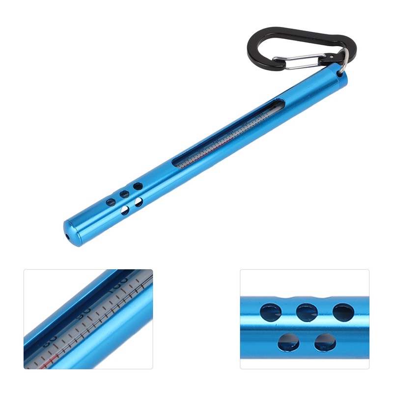 Fly Fishing Water Thermometer Stream Water Temperature Measurement Tools with