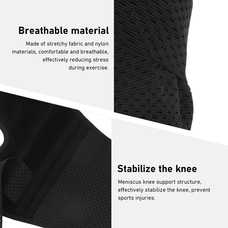 Knee Brace Breathable Ultra Thin Sports Knee Pads Adjustable Knee