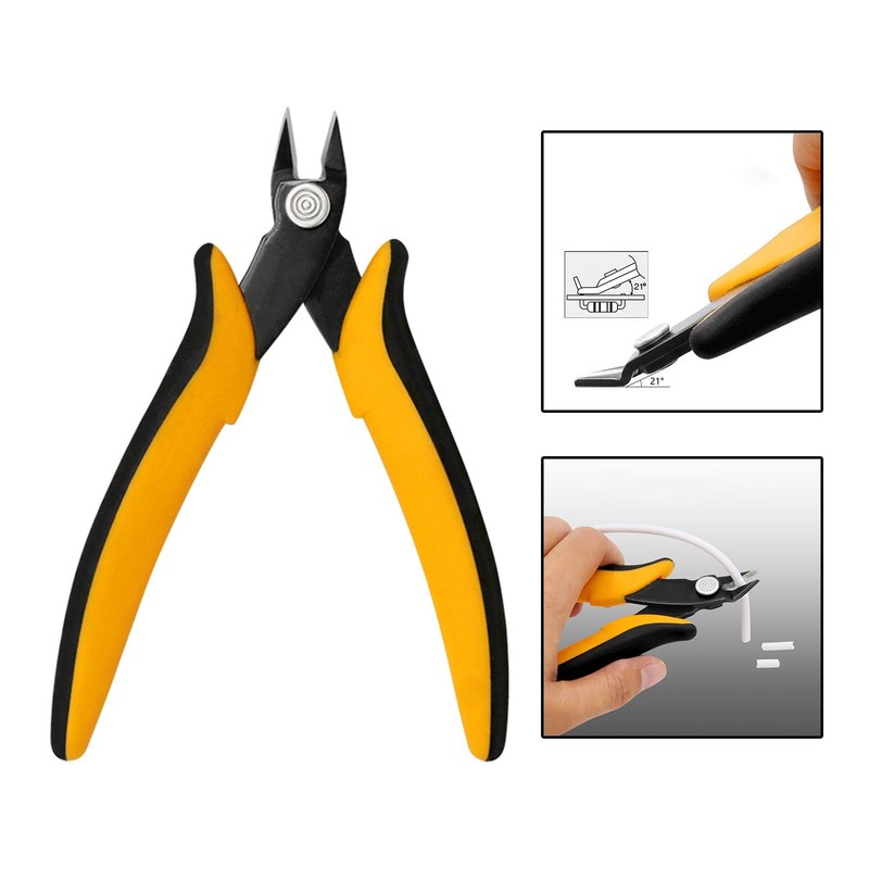 Harilla, Wire Cutter Compact Jewelry Pliers Diagonal Wire Cutter Flush