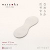 wataoka Smooth Nail File, Tume Flyer, Nail Care, Made in Japan, Stainless Steel (Washable with Water), Made in Hiroshima Prefecture