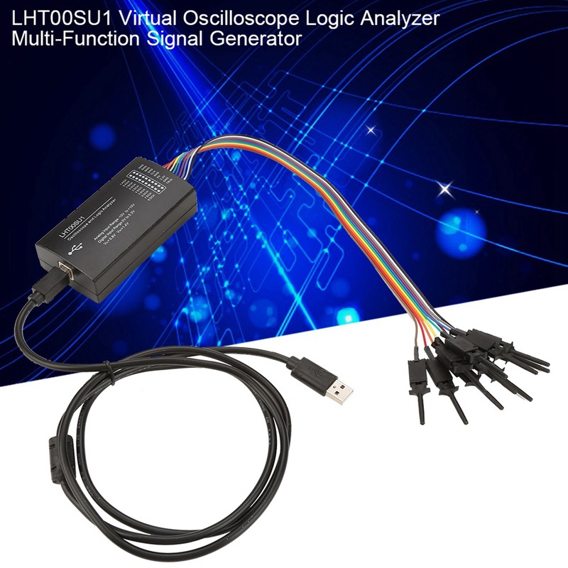 LHT00SU1 Virtual Oscilloscope Logic Analyzer MultiFunction Signal Generator