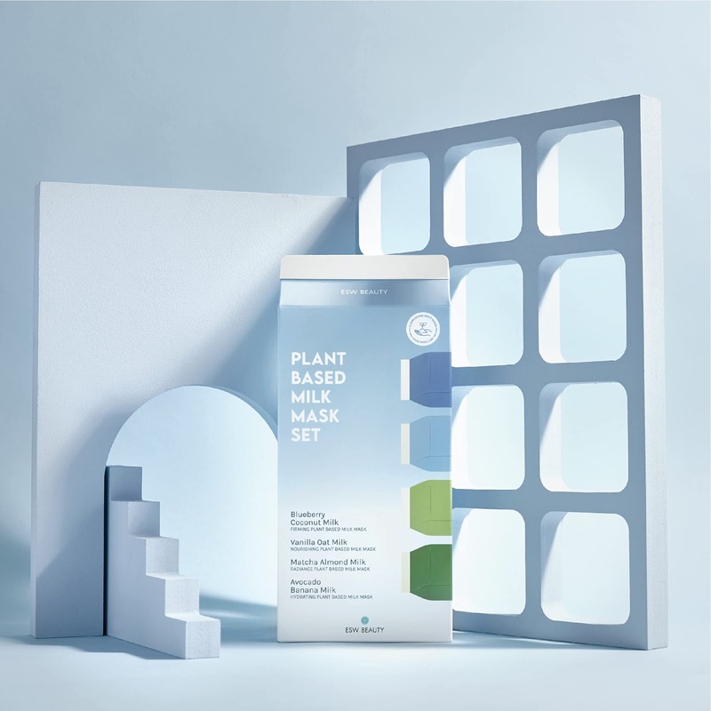 ESW Beauty Plant-Based Milk Mask Set Multipack