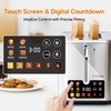® Touch Screen Toaster 2 Slice,Smart Toaster with Digital Timer,