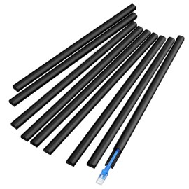 Delamu Wire Covers for Cords on Wall, 128in Cord Hider Cord Covers for Wires on Wall, Mini Cable Wire Hider, Self-Adhesive Easier Installation Cable Cover Organizer, W0.48 H0.3in, Black