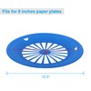 Cosmos Pack of 8 Reusable Plastic Paper Plate Holders, Holding