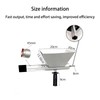Mortar Grout Gun HBCHEN Large Size Stainless Steel Portable Pointing