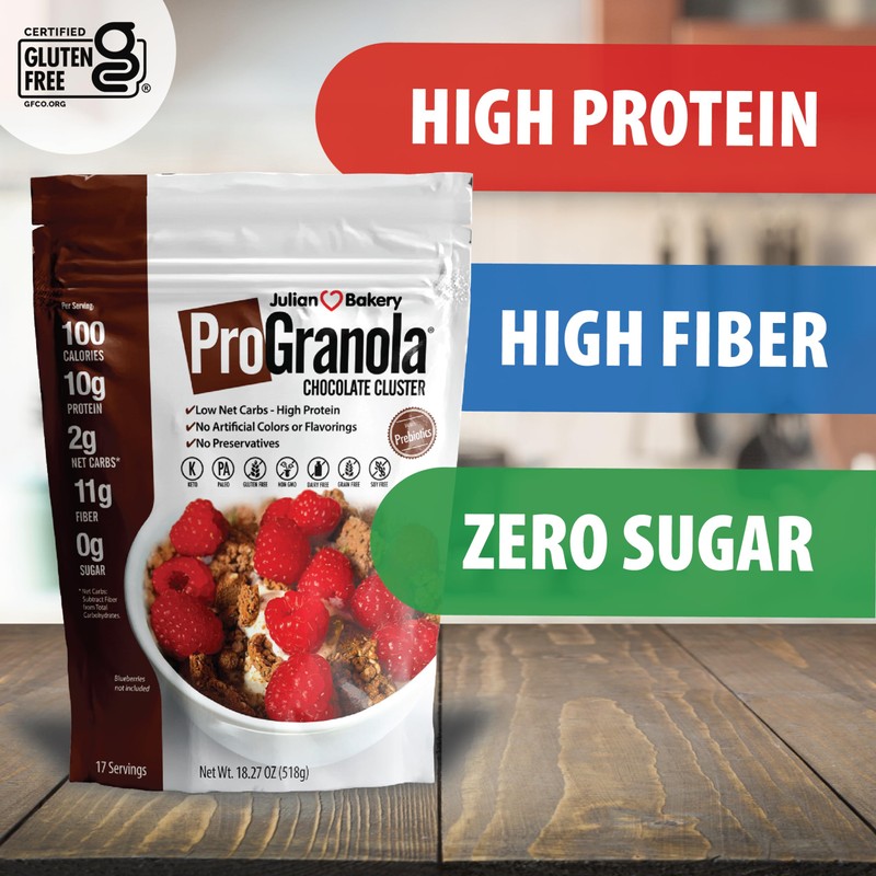Julian Bakery® ProGranola® Cereal | Chocolate | 13g Protein |