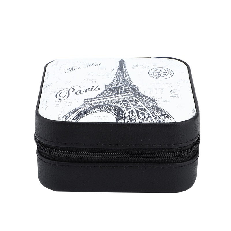 Gift Jewelry Box Travel Portable Storage Case For Earring Necklace
