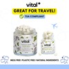 Vital Toothpaste Tabs with 7% Nano-Hydroxyapatite | Naturally Whitens +