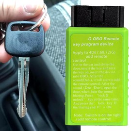 OBD2 Remote New Key Programming Device for Toyota G and H Chip Vehicle, Apply to 4D67,68,72(G), Add Rmote Control and Add transponder